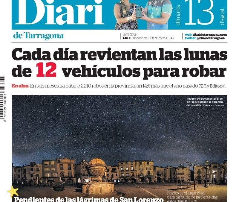 Diari de Tarragona: “De Prades al Universo”