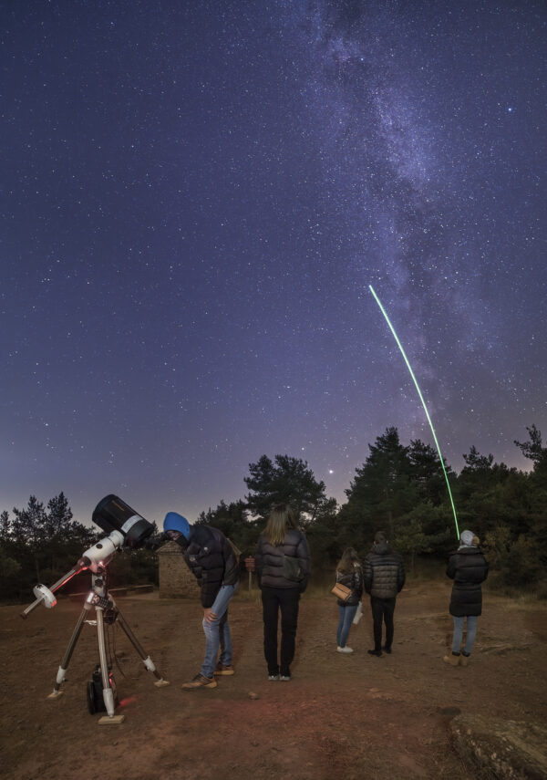 Observació amb telescopi automatitzat i ruta per les constel·lacions a ULLDEMOLINS - 22 de novembre