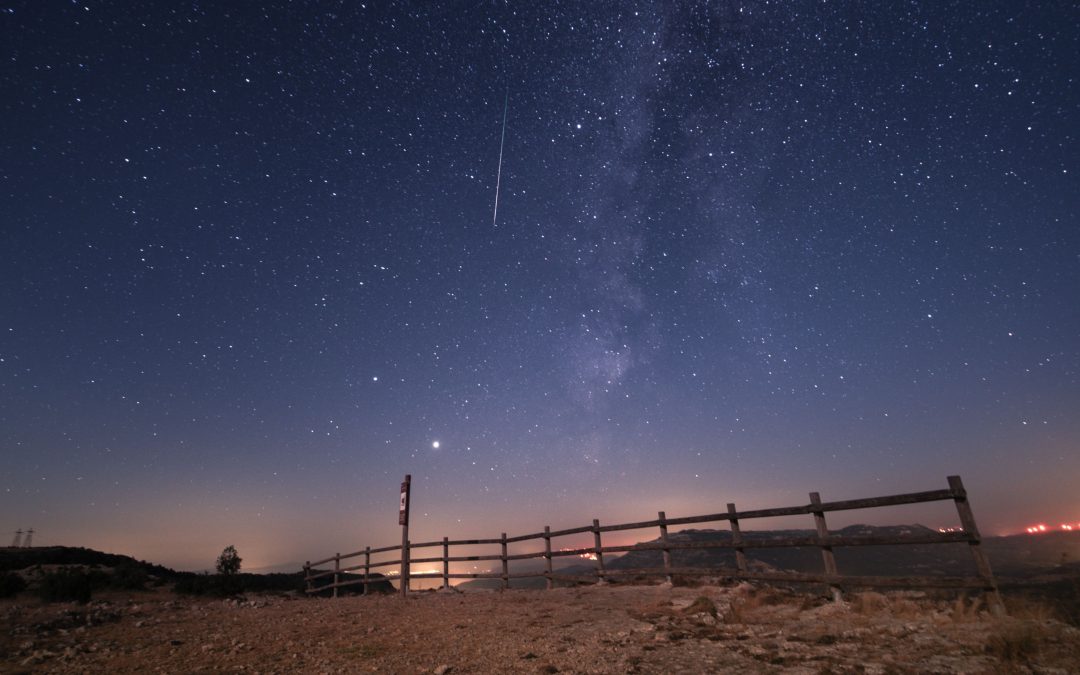 El verano y la lluvia de estrellas