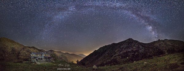 Milky Way over Comapedrosa, Andorra