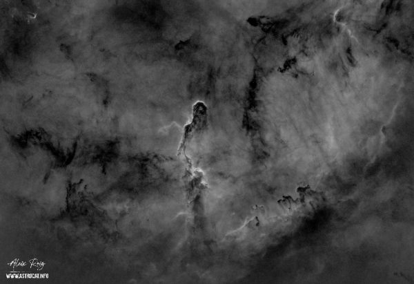 The Elephant’s Trunk Nebula, IC1396 – Hα emission