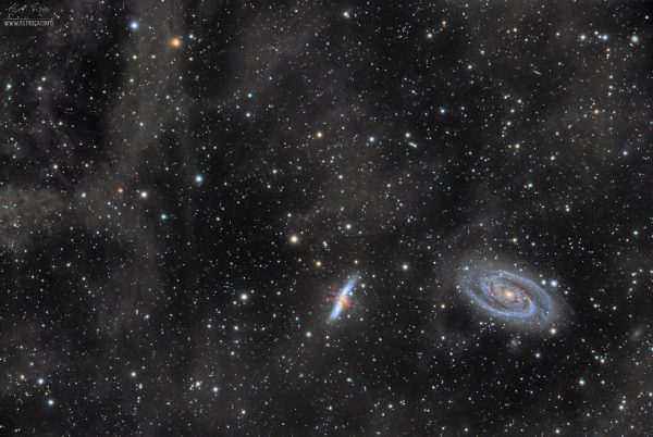 Integrated Flux Nebula around M81 and M82