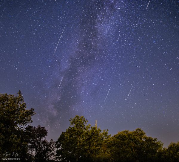 Perseid Meteor Shower peak