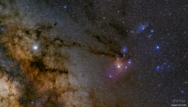 Rho Ophiuchi cloud complex, Milky Way