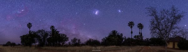 Namibian southern night sky