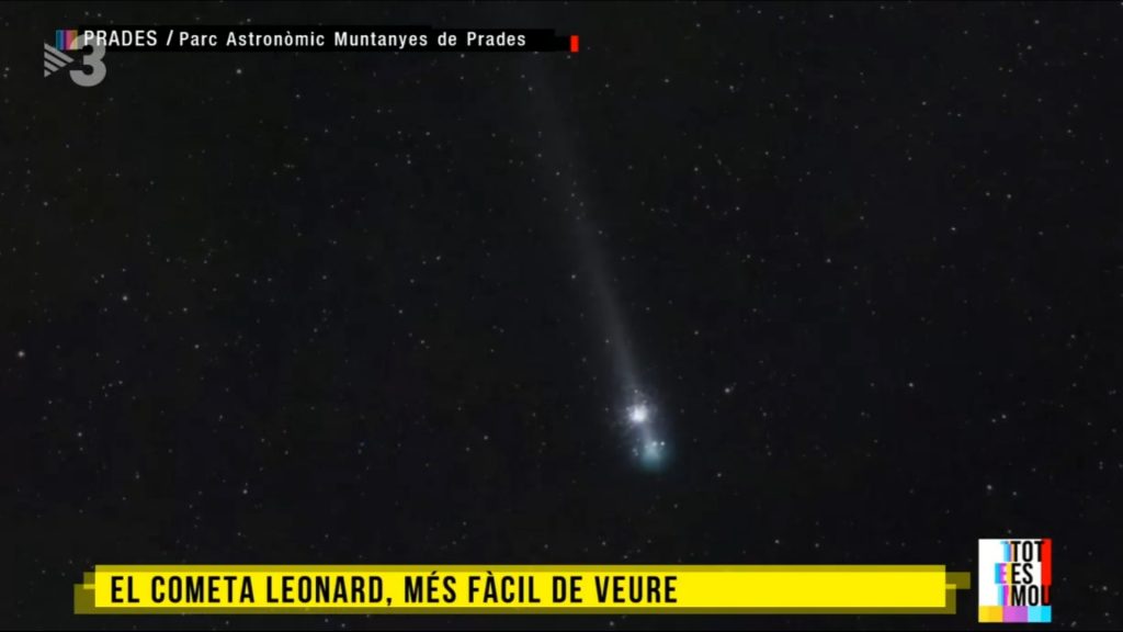 TOT es MOU de TV3: EL Cometa Leonard