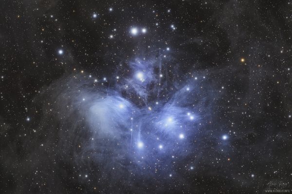 The Pleiades star cluster