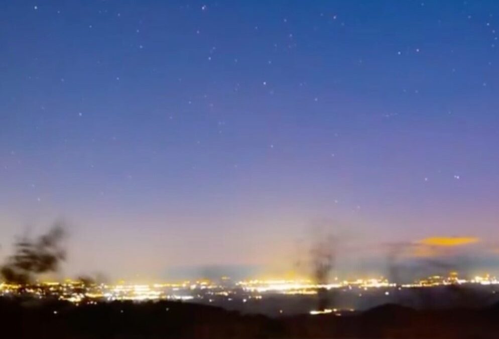 VILAWEB: S’han vist aurores boreals a Prades? El parc astronòmic en dóna els detalls