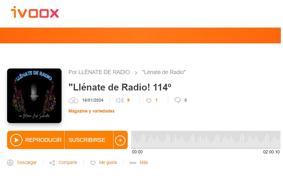 Llénate de radio