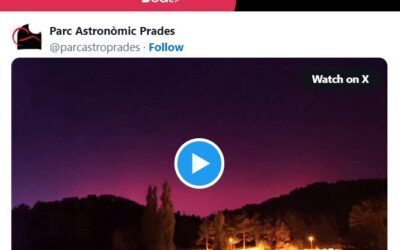 TV3: La tempesta geomagnètica més forta en 20 anys provoca aurores a Catalunya