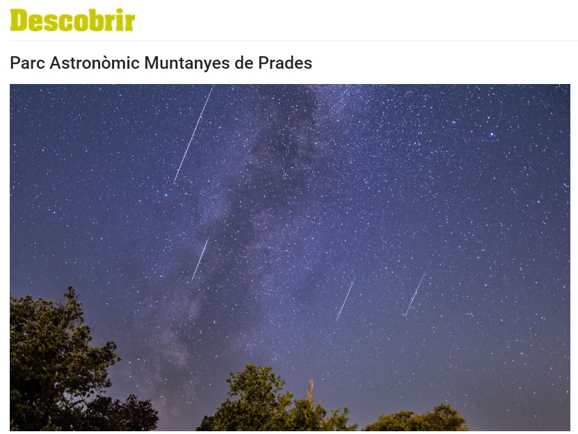 DESCOBRIR: Tot el que necessiteu saber per gaudir de la pluja d’estrelles